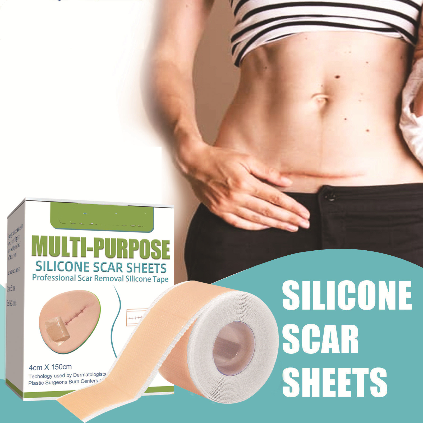 Comfort Silicone Scar Tape | Luveria