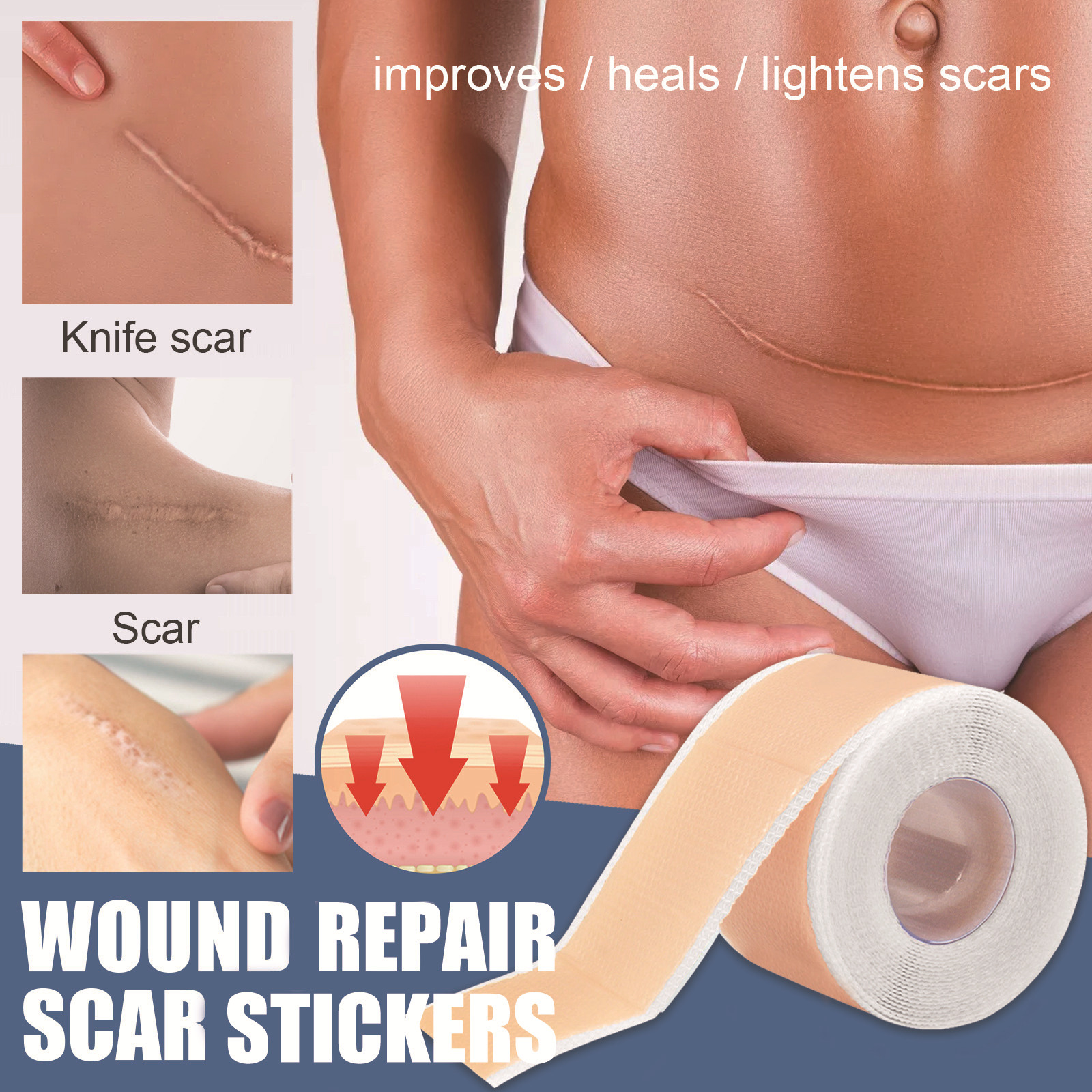 Comfort Silicone Scar Tape | Luveria